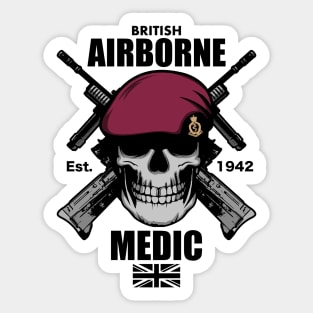 British Airborne Medic Sticker